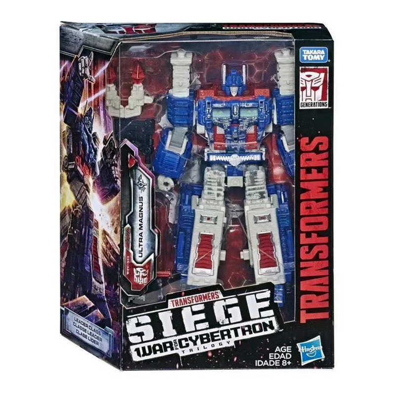 

Transformers Toys 26Cm War for Cybertron Siege Leader Class Ultra Magnus ClassMovie Action Figure Autobot Collection Model Gift