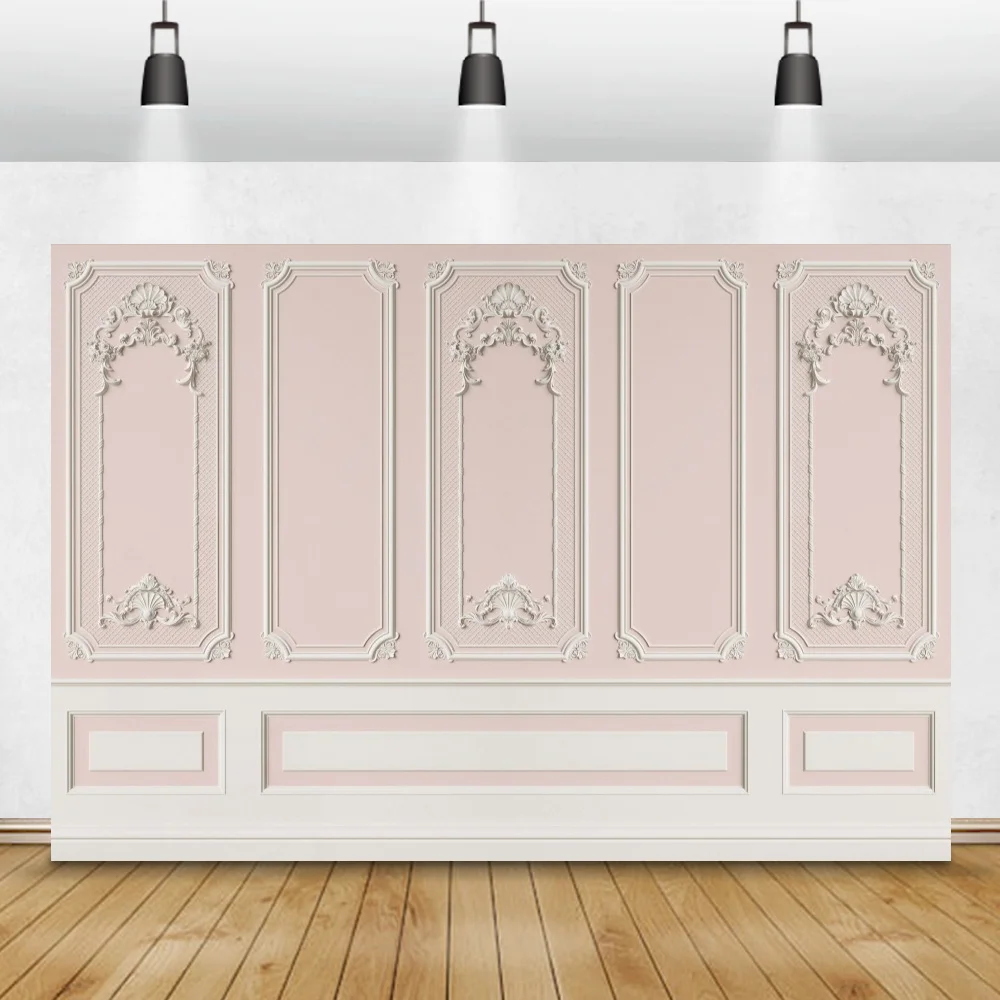 

Laeacco Old Vintage Chic Wall Floor Pattern Birthday Wedding Party Decor Portrait Backdrops Photography Background Photo Studio