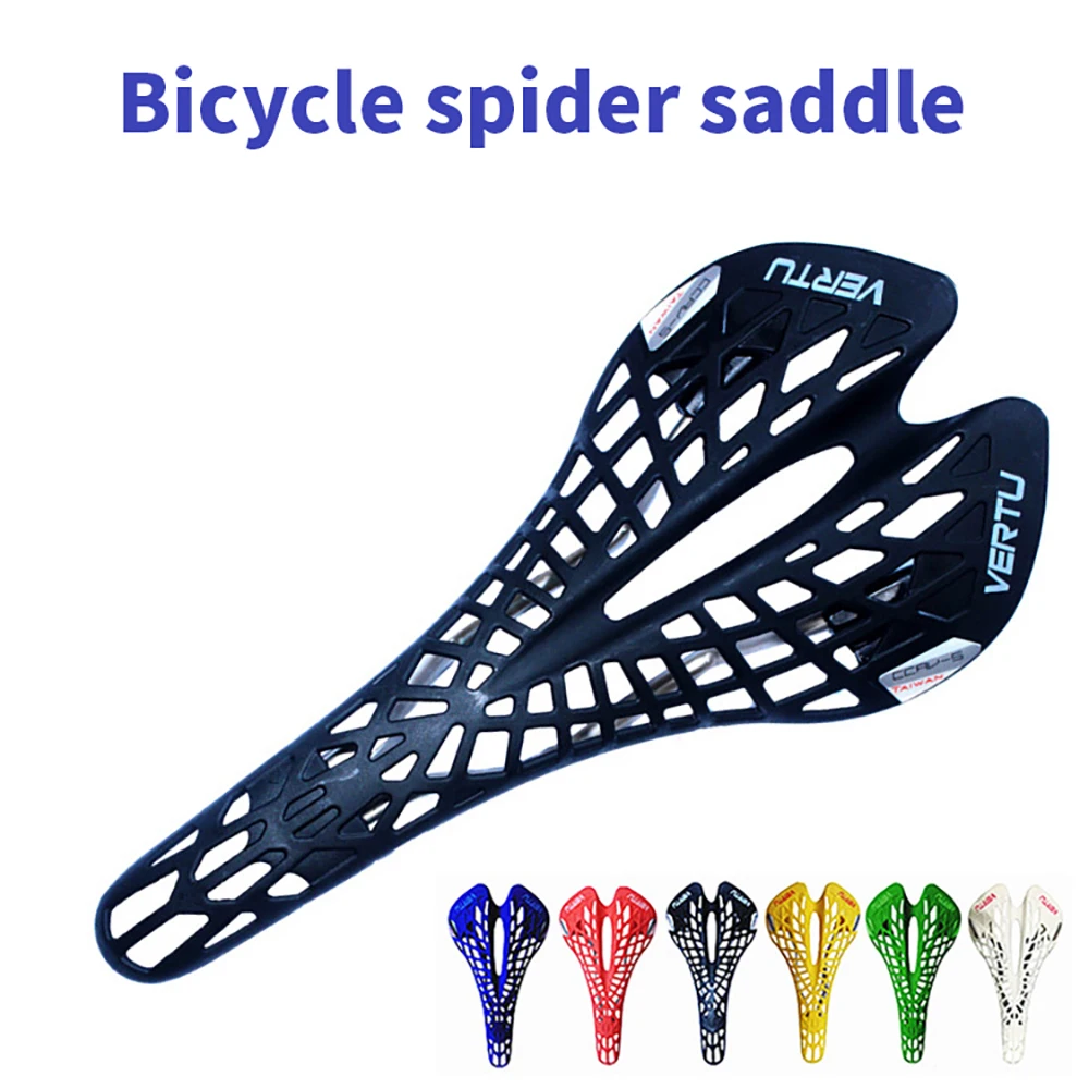

Mountain Bicycle Cushion Ultra Light Mountain Bike Cushion Bicycle Dead Fly Bicycle Saddle Road Seat Bag Spider Web Cushion