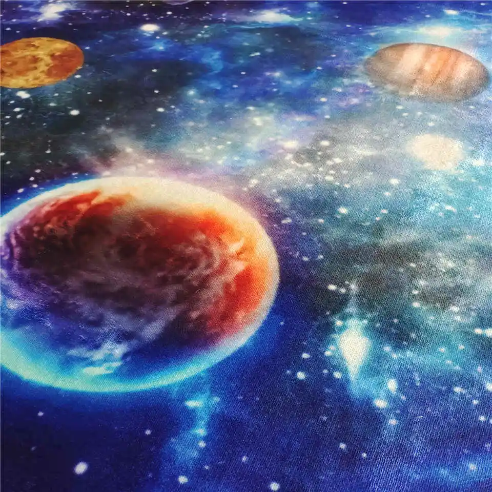 3D ковер Вселенная звездное небо для журнального столика гостиной с планетами