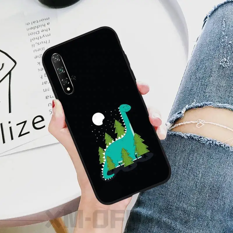 

Cute Dinosaur Phone Case For Honor 20 20lite view20 7C 8C 7A 8A 10i 20i PLAY 9X Pro