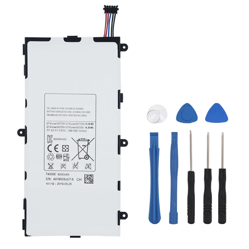 Ооз оригинальный аккумулятор с высокой емкостью T4000E для Samsung Galaxy Tab Tablet 3 7 0 T211 T210