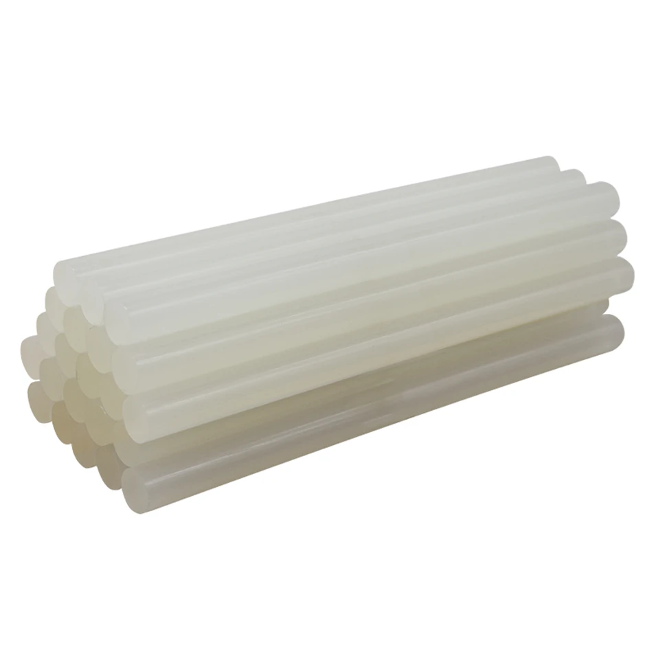 

Free shipping Non-Toxic Transparent 11mm X190mm Hot Melt Glue Sticks for DIY