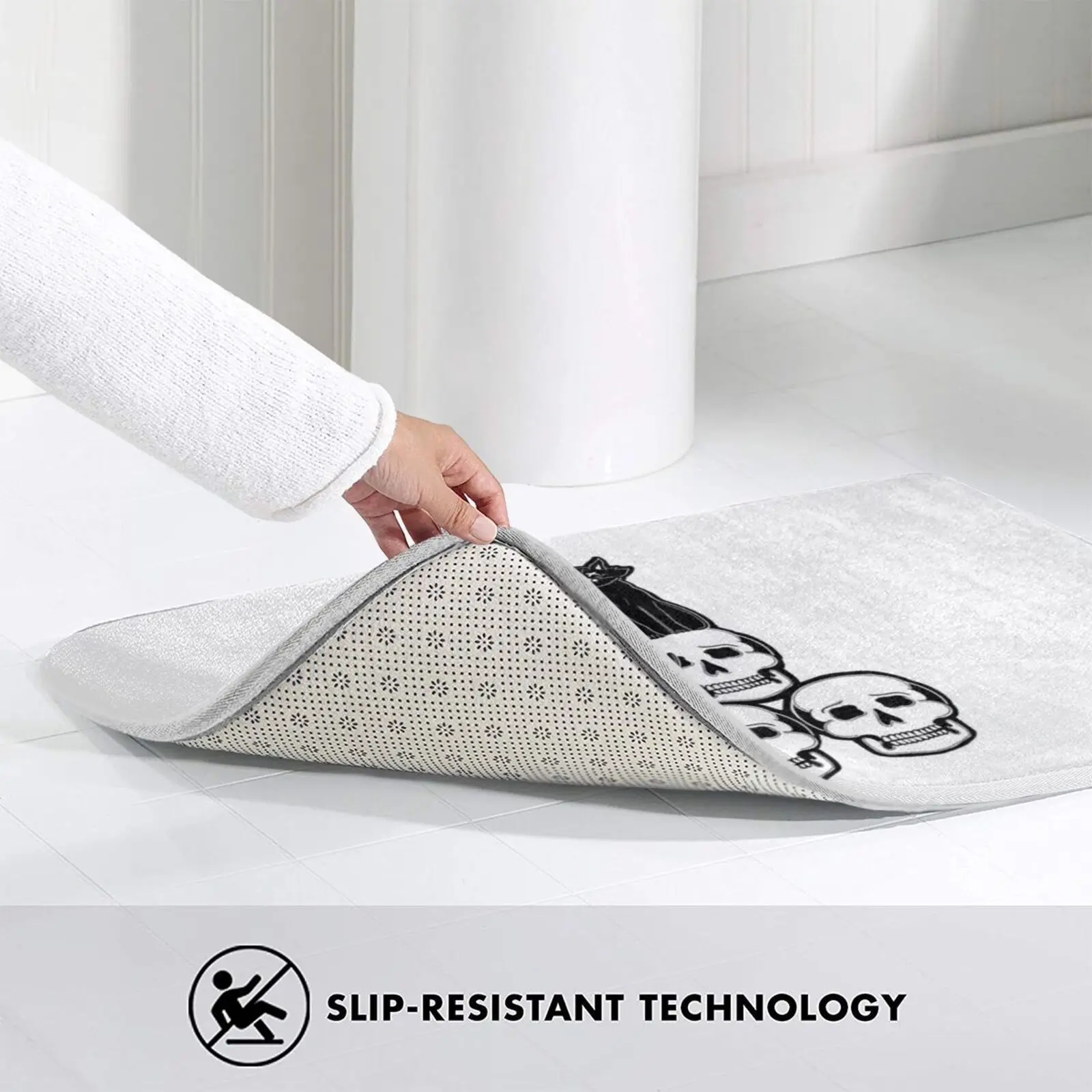 Коврик для двери нескользящий мягкий коврик поглощения воды Хэллоуина глаз из