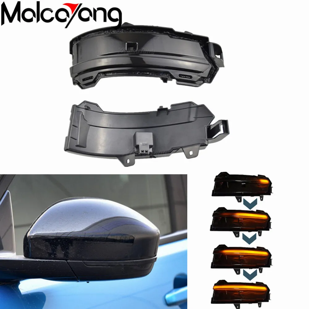 

Dynamic Blinker For Land Rover Range Rover Jaguar F-Pace E-Pace 2017 2018 2019 Side Wing Mirror Indicator LED Turn Signal Light