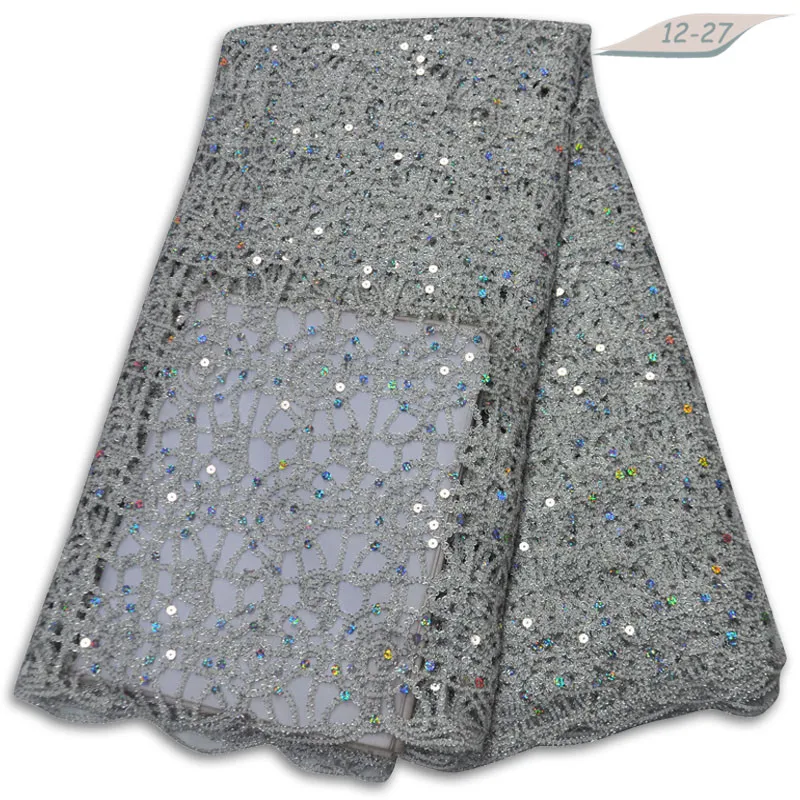 5 ярдов африканская кружевная ткань высокое качество кружева нигерийские