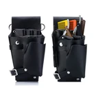 Чехол-кобура для парикмахерских ножниц, с зажимами для сумок, аксессуаров для парикмахерских, поясная сумка из искусственной кожи