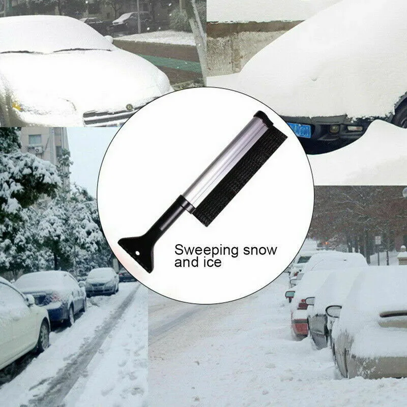 

Hot Car Vehicle Adjustable Snow Scraper Removal Brush Tool Shovel for Winter Windscreen J99
