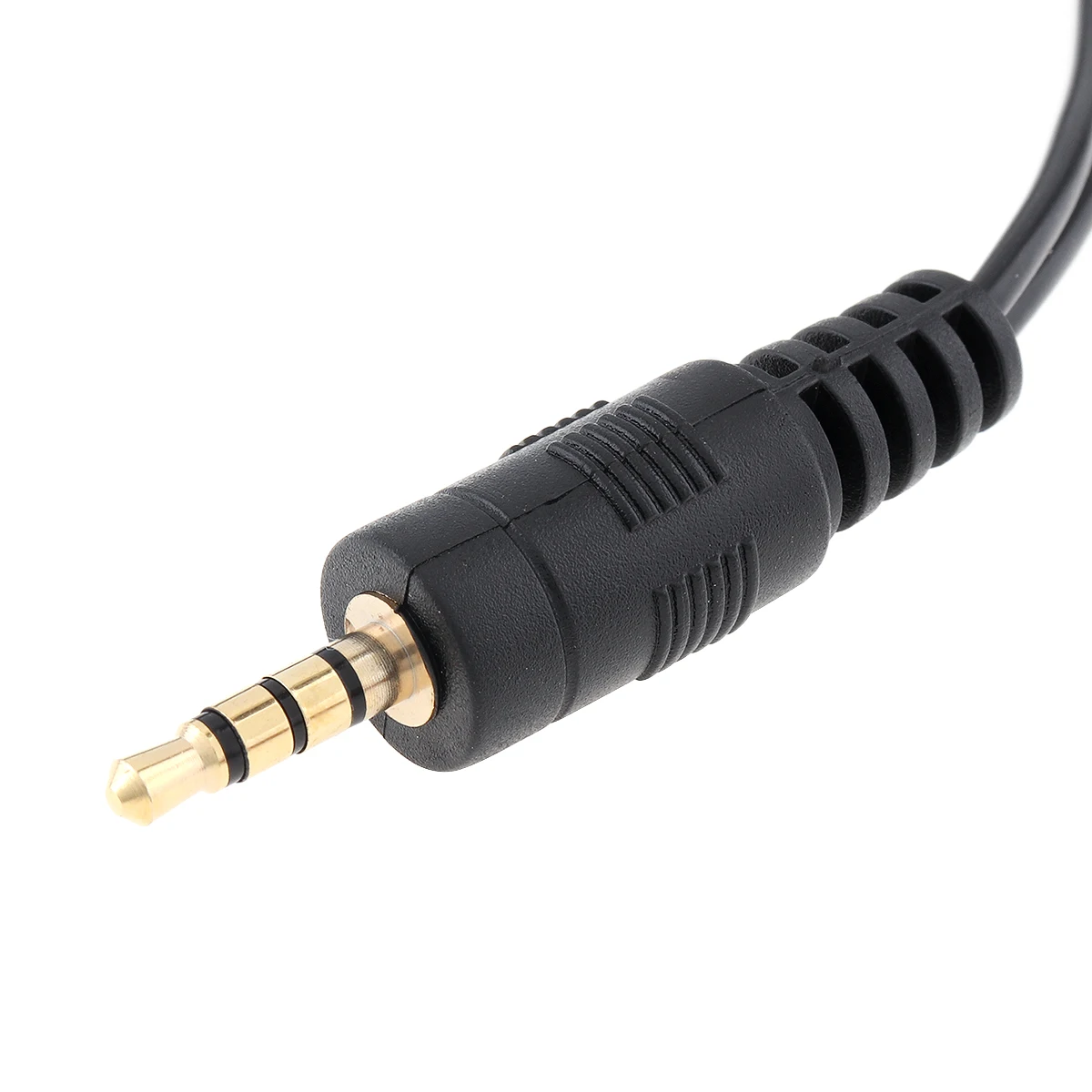 3 5 мм конденсаторный двойной микрофон мобильный телефон DSLR камера клип-на