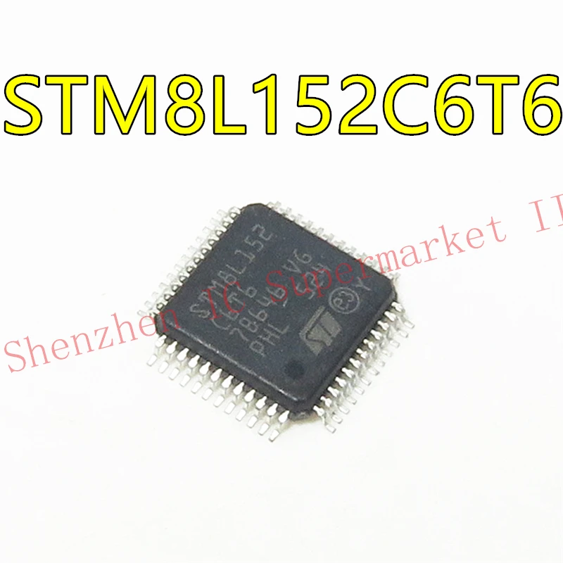 1 шт./лот STM8L152C6T6 STM8L152 LQFP 48 новый оригинальный в наличии|Интегральные схемы| |