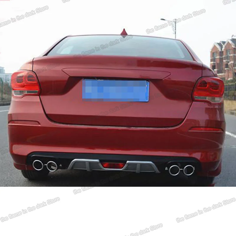 Автомобильный задний бампер Lsrtw2017 из АБС-пластика спойлер полоса для Chevrolet