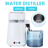 newest 750w 4000ml household pure water distiller water purifier container stainless steel water filter device distilled water