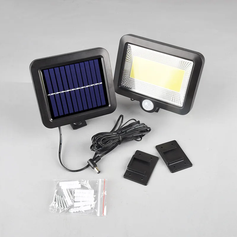 [LTOON] 56 LED Солнечный свет водонепроницаемый PIR датчик движения Wandlamp открытый Tuin Parken