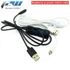 Блок питания Raspberry pi USB шнур питания с переключателем USB к micro USB с переключателем 1 метр