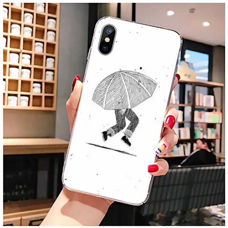 

KPOP RM Mono Phone Case Transparent for iPhone 11 12 mini pro XS MAX 8 7 6 6S Plus X 5S SE 2020 XR