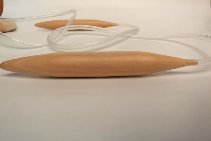 Вязальная игла диаметр 20 мм толстые круглые спицы из твердой древесины ручная