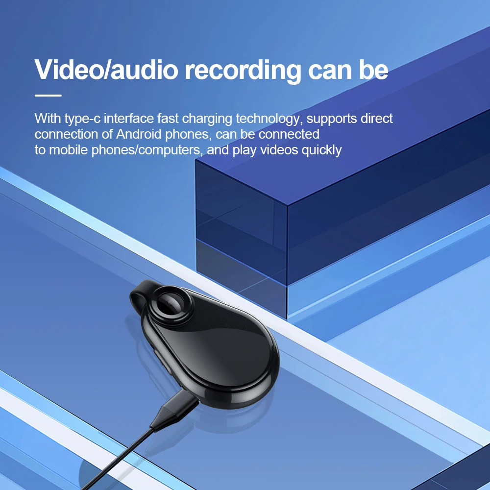 Камера ожерелье рекордер 1080P маленькая микро камера переносной мини DV DVR голос