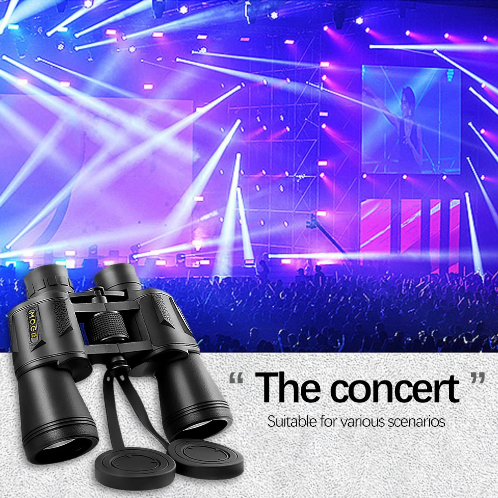 

20x50 HD Powerful Binoculars 1000M Long Range Mini Telescope FMC Optics Lll Night Vision Binoculars For Hunting Outdoor Camping