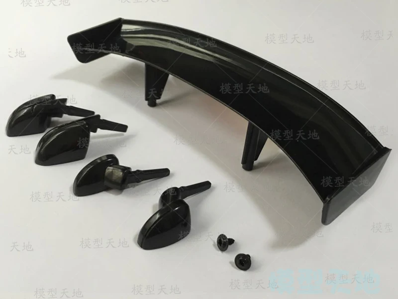 RC Автомобильный кузов GT AE86 задний спойлер хвост крыло боковое зеркало 1/10 масштаб
