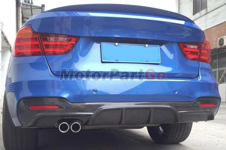 Неокрашенный задний диффузор P Style для BMW 3-Series F34 GT Mtech Msport 13UP B378F | Автомобили и