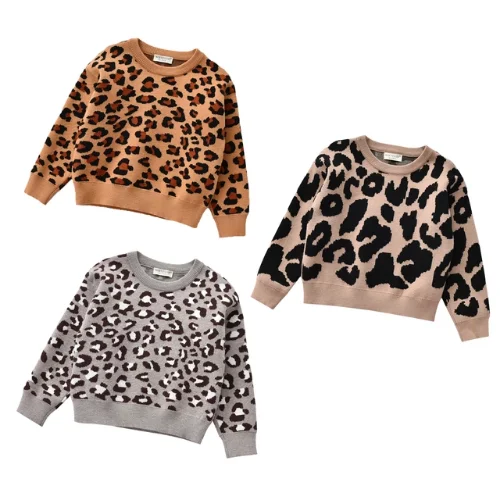 

Детская рубашка с длинным рукавом и круглым вырезом