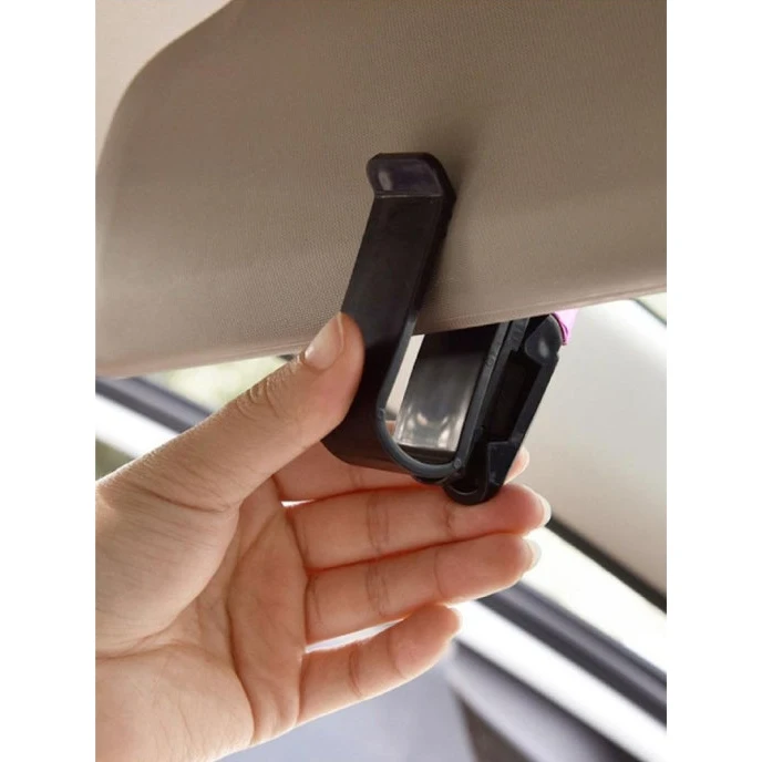 Holder for sunglasses universal Silver/Mount clip on sun visor car держaтель accessories holder eyeglass ochechnik auto |