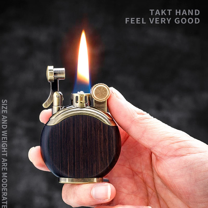 

Creative Retro CHIEF Kerosene Lighter Oil Flint Lighter Grinding Wheel Lighter Trendy Gift Collection Men Gift Dropship Supplier