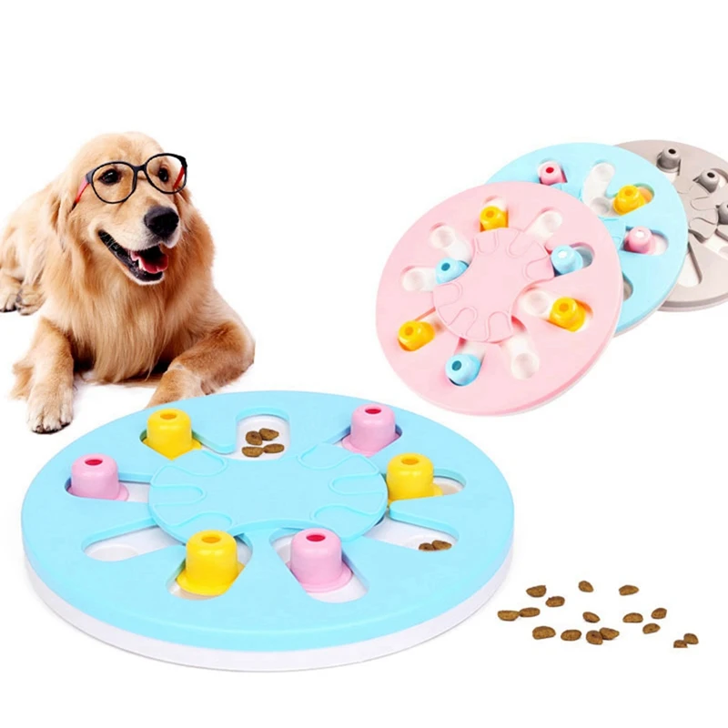 

Funny Pet Anti-Choking Slow Food Bowl Pet Feeding Puzzle Toy Pet Cats And Dogs Slowing Feeding Game Plate Toy