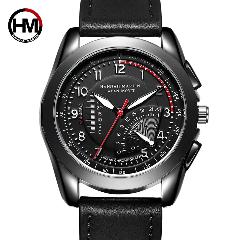 Япония Движение Мужские t мужские спортивные часы ремень мужчины подарок|Женские