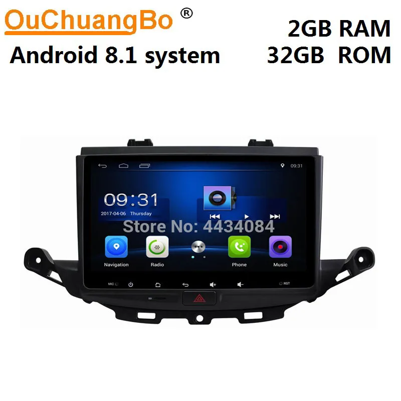 Ouchuangbo 9 дюймовый автомобильный аудио стерео сенсорный экран forBuick Verano GS 2016 2019