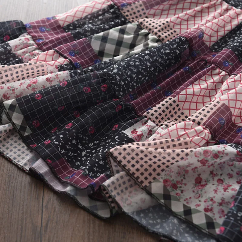 

Keelorn Baby Girls Casual Dresses 2021 New Fashion Summer Patchwork Vestidos Short Sleeve Children Clothing Kids Costumes