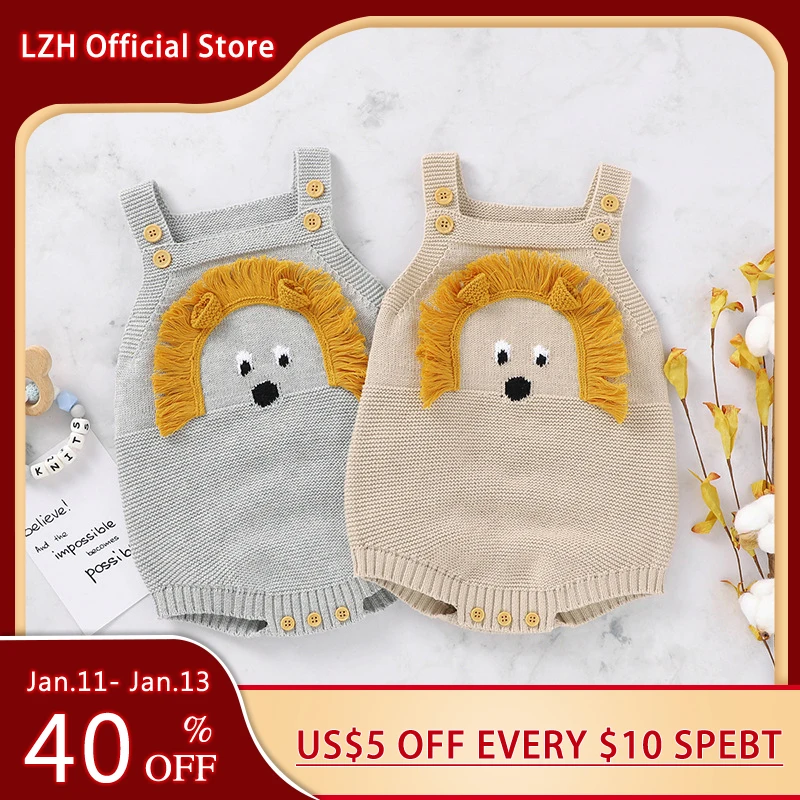 

LZH, милая мультяшная Слитная одежда на бретельках для новорожденных, комбинезон для младенцев, 2022, новая модель, летнее боди для маленьких ма...