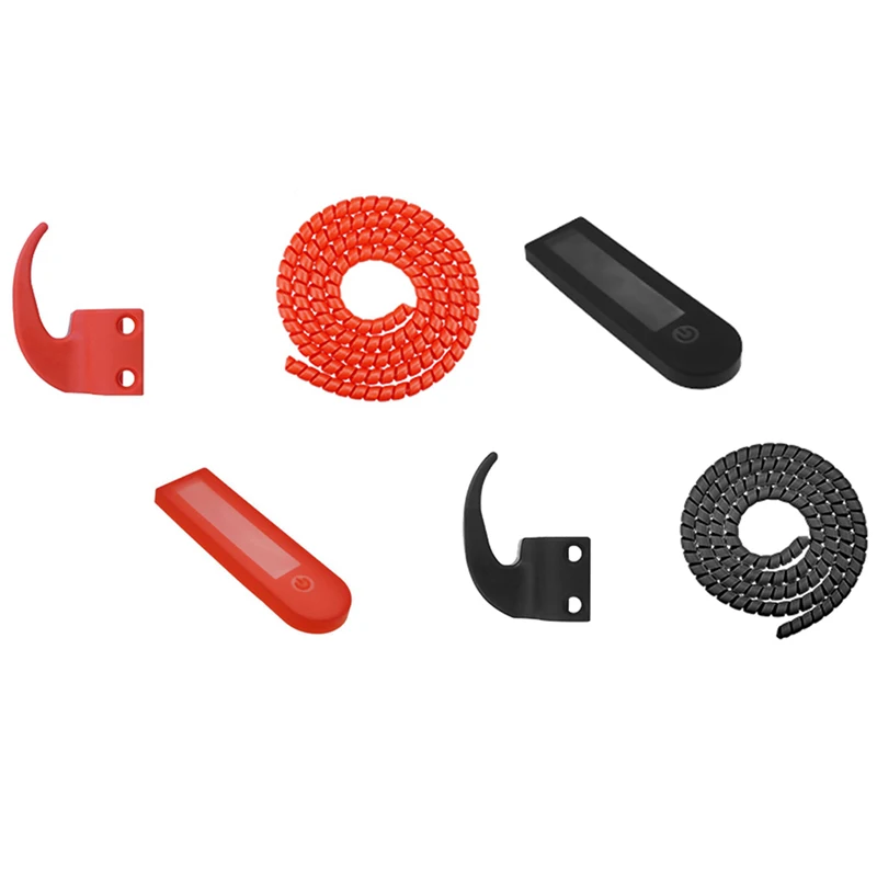 

1 комплект, нейлоновый крючок и крышка для приборной панели скутера, аксессуары для электрического скутера Ninebot MAX G30