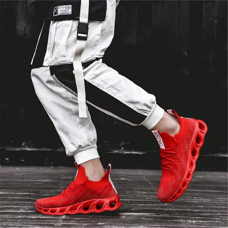 2020 новые сетчатые мужские кроссовки повседневная обувь мужская на шнуровке