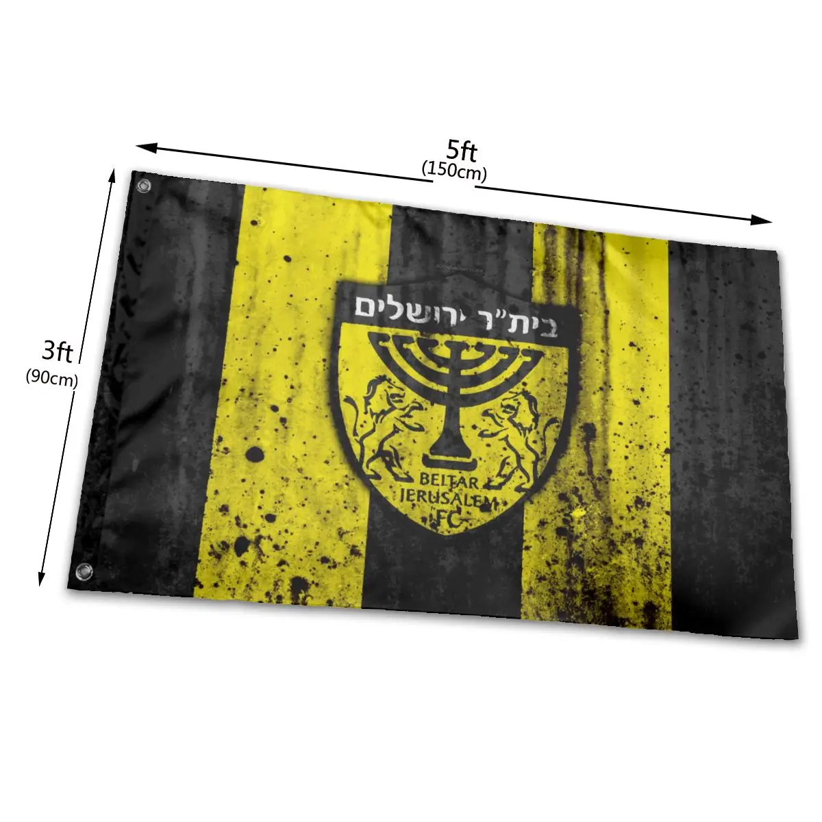 Флаг Гордости Beitar FC 386 печатный подарочный баннер для дома улицы взрослых Уругвай