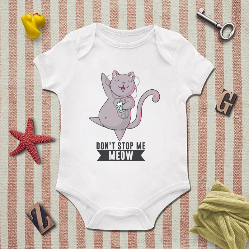 

DERMSPE Summer Newborn Baby Boys and Girls Breathable Toddler Romper Cute Cartoon Printed Outfit Jumpsuit