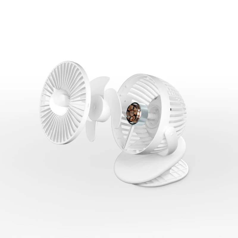 Портативный охлаждающий вентилятор милый Настольный для кошек перезаряжаемый