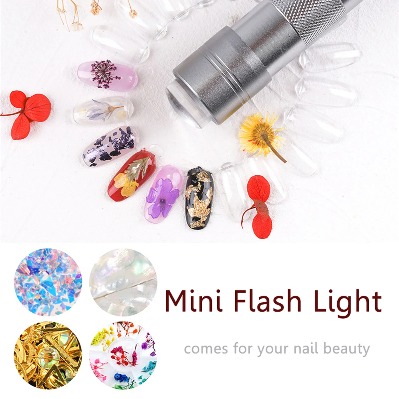 Светодиодный мини-светильник для УФ-геля лампа отверждения светильник ручная