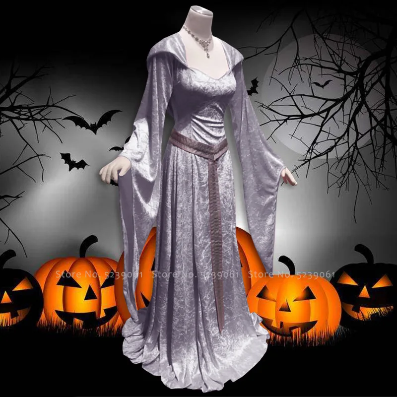 Хэллоуин средневековый Готический Королева эльф викторианская вечерняя опера