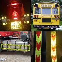 reflective tape5x300cm self adhesive car warning tape reflective colorful car safety sticker strip for car automobile vehicle