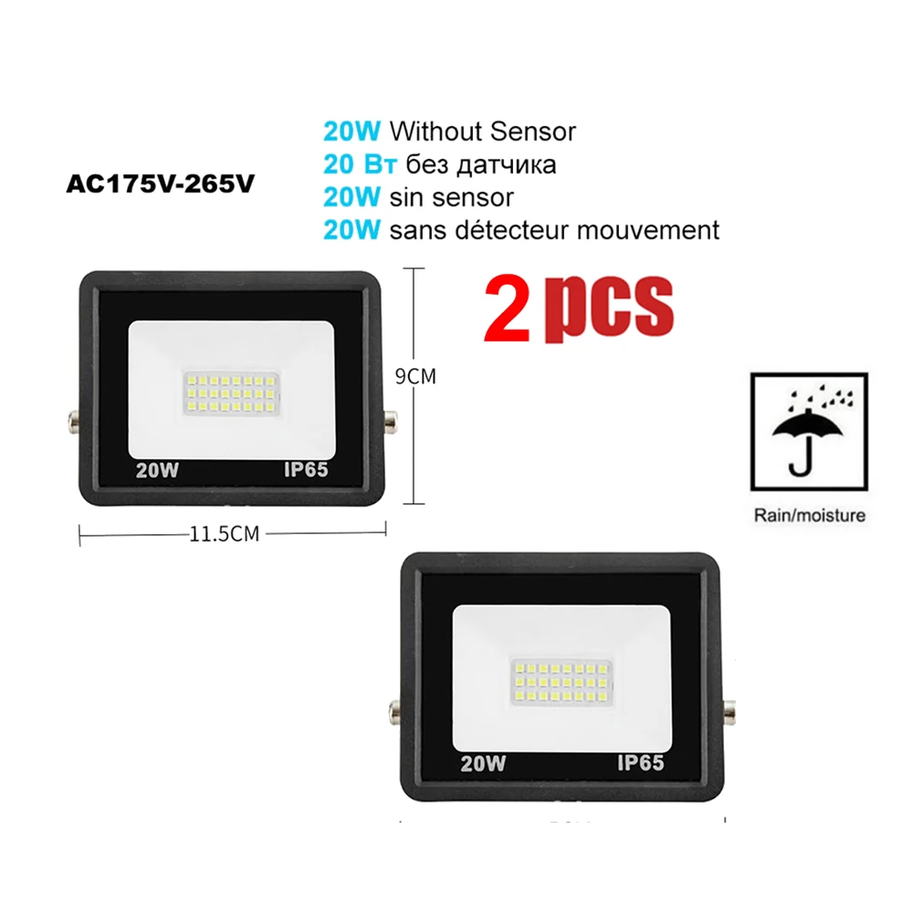 

1-2pcs 220V 10-100W LED FloodLight Spotlight Exterior Street wall reflector Light LED Fake Owl Waterproof Garden Lights Owl Orna