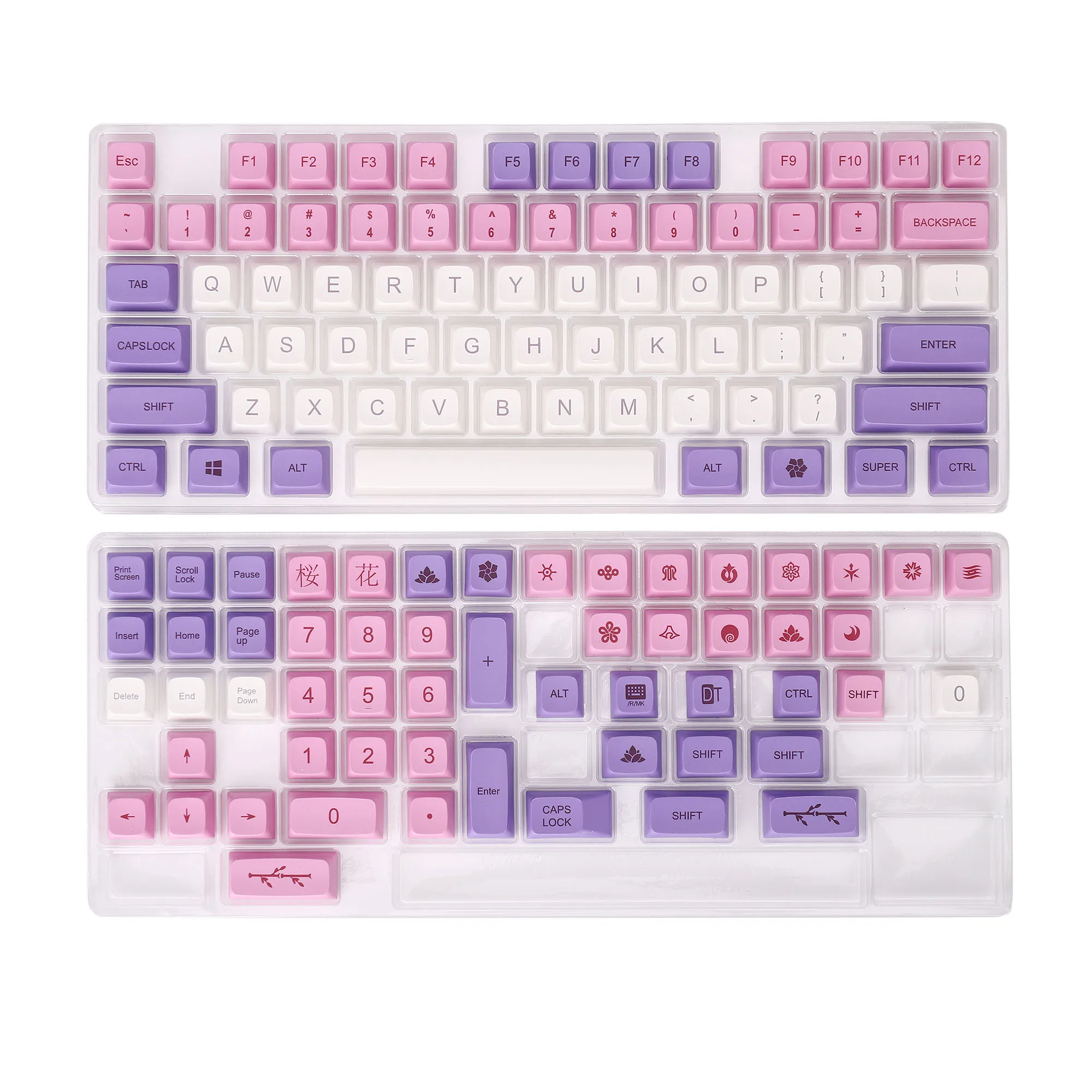134 ключ Hana краски под шар Форма PBT похож на XDA для Клавиатура MX 104 87 61 которая