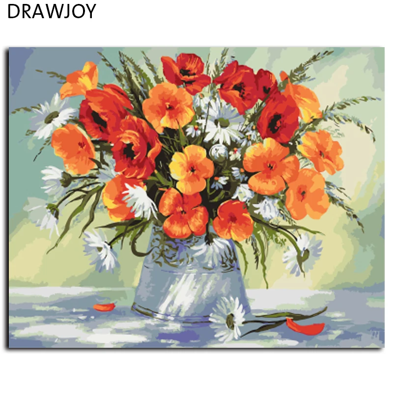 

Набор для рисования по номерам на холсте без рамки, 40 х50 см