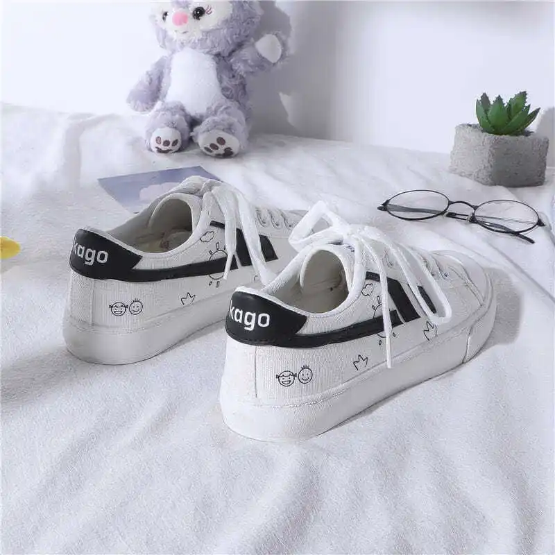 

Deeptown 2021 Sports Shoes Women's Sneakers Spring Kawaii Running Casual Flats Harajuku Fashion Cute Comfortable Dropshipping