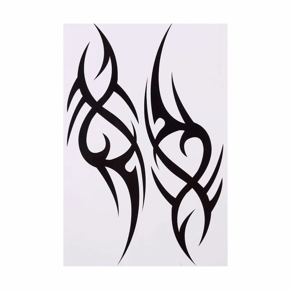 Стильные 3D Новые мужские временные тотемные татуировки с полурукавом наклейки