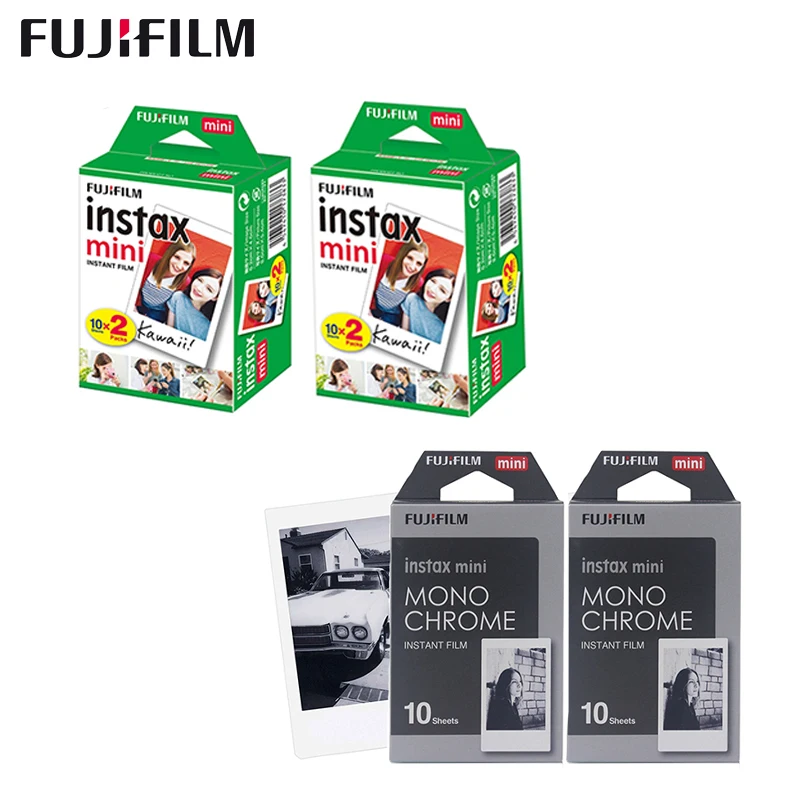 60 листов Fujifilm Instax Mini 11 8 9 пленка Fuji мгновенная фотобумага для 70 7s 50s 50i 90 25 фото