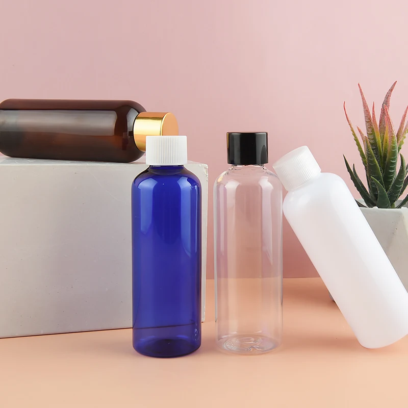 High-end hot-selling low-cost travel 1pcs 100ml Color PET bottle Aluminum lid Cosmetic Free Shipping | Красота и здоровье