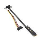 PCIe 3,0 M.2 NVMe M-Key к x1 PCI-E Удлинительный кабель для майнинга M.2 NVME SSD переходник адаптер GPU USB Беспроводные LAN Аудио карты захвата