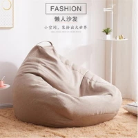 living room pouf lounger chaise furniture puf beanbag sofas ottoman lazy bag office bean bag sofa chairs cover without filler