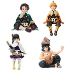 Аниме истребитель демонов камадо танджиро съедобные рисовые шарики ПВХ экшн-фигурки премиум Chokonose фигурки